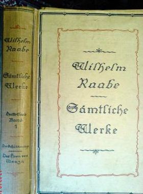 Wilhelm Raabe Buchtitel 